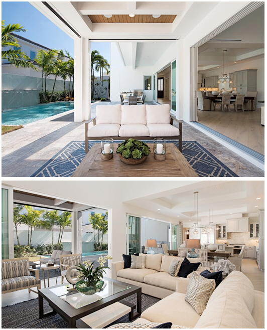 Enclave model at The Residences at Mercato in Naples, located at 9273 Mercato Way