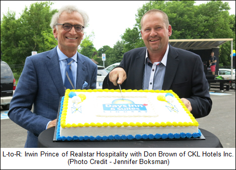 Realstar Hospitality Celebrates Ground Breaking and Grand Opening Ceremonies for Days Inn
