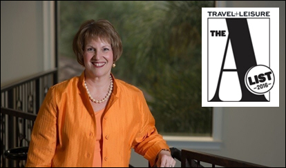 Direct Travel's Betsy Patton Named to the Travel + Leisure 2016 A-List
