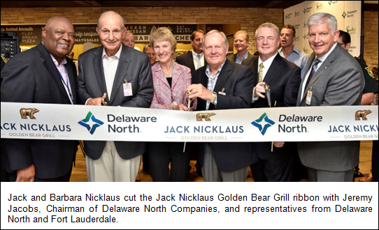 Delaware North and Jack & Barbara Nicklaus Celebrate Grand Opening