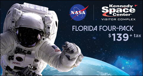 Florida Four-Pack Special Returns to Kennedy Space Center Visitor Complex