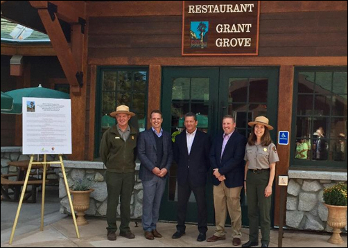 National Park Service and Delaware North Celebrate New, Ecofriendly Restaurant with Ribbon Cutting Ceremony and Menu Tasting