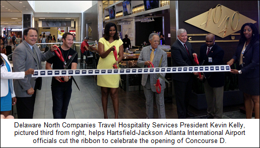 Hartsfield-Jackson and Delaware North Celebrate the Grand Opening of New Concessions on Concourse D