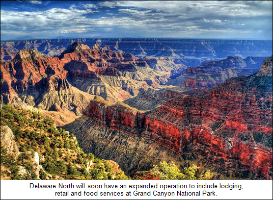 National Park Service Awards Concessions Contract to DNC Parks and Resorts at Grand Canyon, Inc.