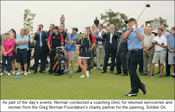 Greg Norman Golf Course Design Celebrates 100th Course Opening