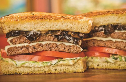 The Habit Burger Grill Debuts Roasted Garlic Portabella Double Charburger