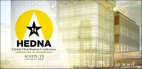 HEDNAs Global Distribution Conference taking place January 29-31st in Austin, Texas