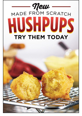 Krystal Shushes Competition with New Hushpup Offering