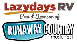 Lazydays RV Partners with Runaway Country Music Festival as Exclusive RV Dealership Sponsor