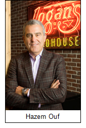 Hazem Ouf Named to Lead Logans Roadhouse