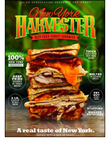 It's a Deep-Fried Thanksgiving Between Two Slices of Bread: The 2016 Great New York State Fair Debuts The New York Harvester