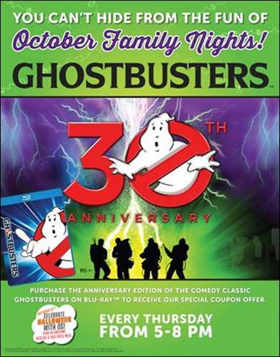Ryan's, HomeTown Buffet and Old Country Buffet Show They Aren't Afraid of Any Ghosts with October Family Night