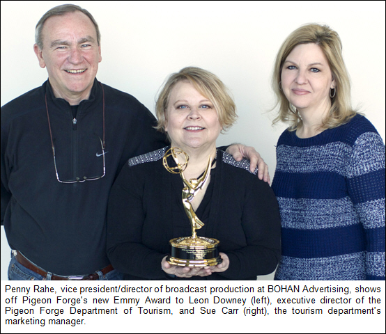 Pigeon Forge Earns Fifth Emmy Award for Family-Focused Commercial