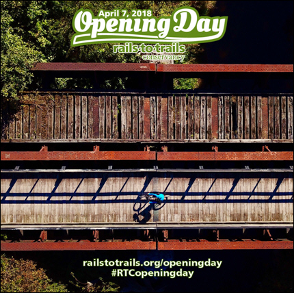 Rails-to-Trails Conservancy's ''Opening Day for Trails'' Celebrates Connections Trails Make Nationwide