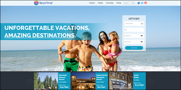 ResorTime Launches New Web Site and Brand Identity