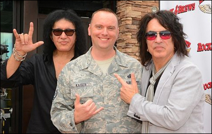 Paul Stanley and Gene Simmons to Salute the Troops on Veterans Day