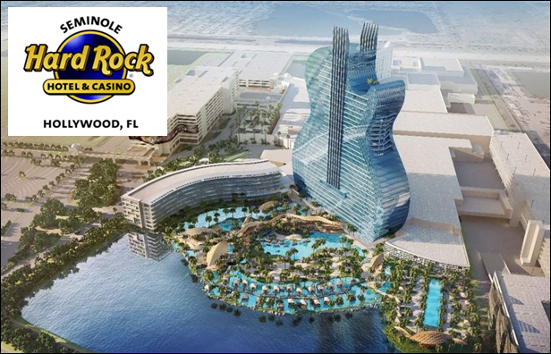 Iconic Guitar Hotel Tower Going Up at Seminole Hard Rock Hotel & Casino, Hollywood
