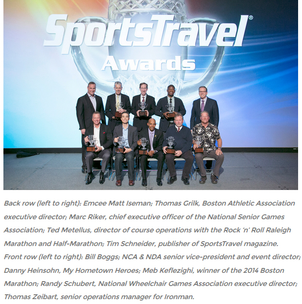 Winners of the 2014 SportsTravel Awards Announced at TEAMS 14 in Las Vegas