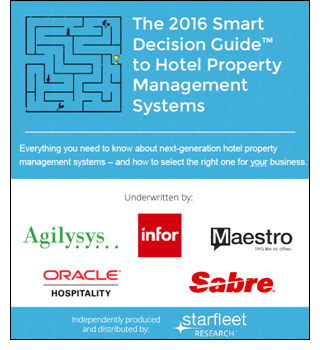 The Right Property Management System a Key Factor in Hotel Success, According to Latest Industry Research