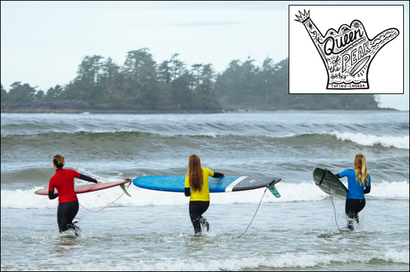 100 Surfers to Compete in 8th Annual ''Queen of the Peak'' Women's Championships September 29 - October 1, 2017, Tofino, British Columbia