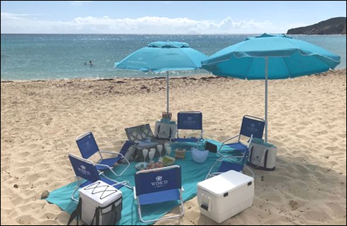 WIMCO Launches Catered Picnic Beach Lunch On St Barths