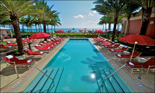 Acqualina Resort & Spa located in Miamis Sunny Isles Beach