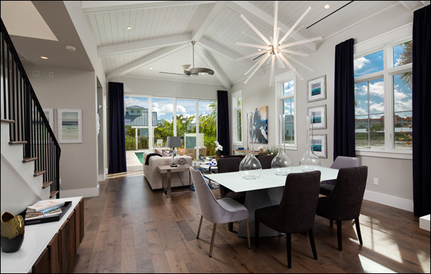 Clive Daniel Home Installs Furnishings for Coquina Model at Mangrove Bay Waterfront Community