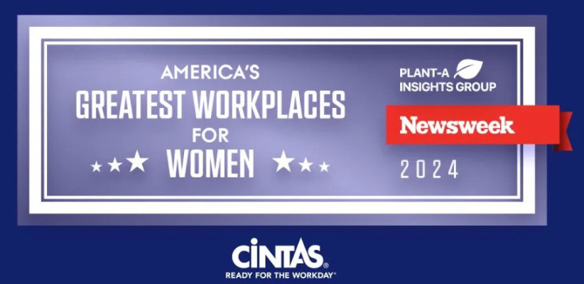 Cintas Named one of Americas Best Workplaces for Women by Newsweek