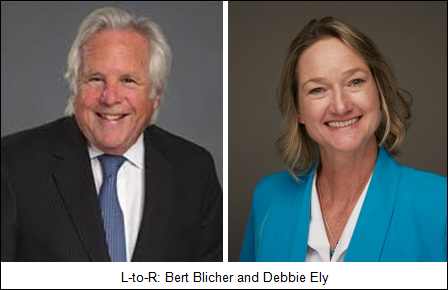 L-to-R: Bert Blicher and Debbie Ely (Vacation Club Loans | Disney Vacation Club)