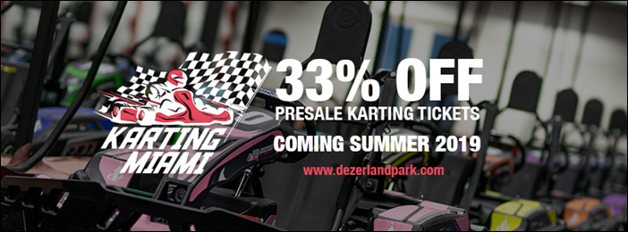 Karting Miami - First Indoor, Electric Go Kart Track in South Florida with Open-Wheeled Cars - Coming Soon to Dezerland Park