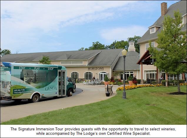 The Lodge at Geneva-on-the-Lake Introduces Signature Immersion Tour