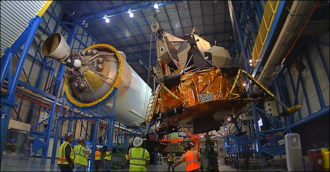 The Lunar Module Has ''Landed'' at Kennedy Space Center Visitor Complex