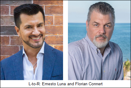 L-to-R: Ernesto Luna and Florian Connert