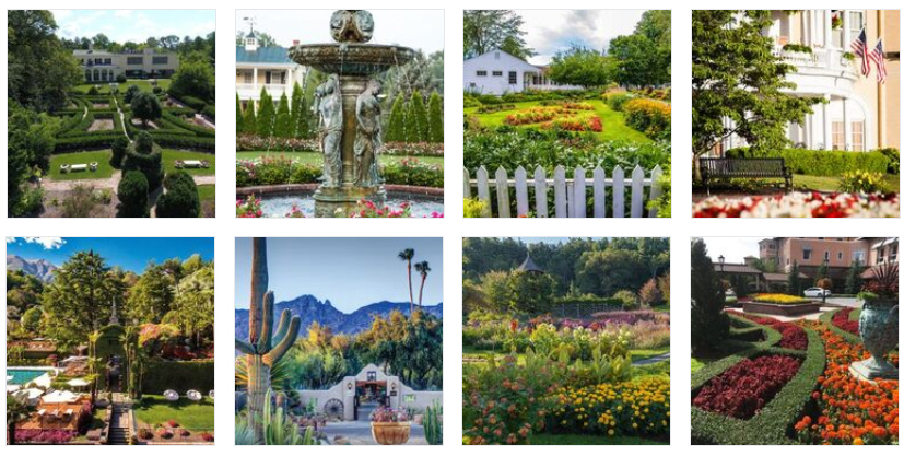 The 2019 Historic Hotels of America Top 25 Most Magnificent Gardens Announced