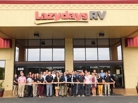 Lazydays RV Celebrates New Knoxville Dealership with Grand Opening Event