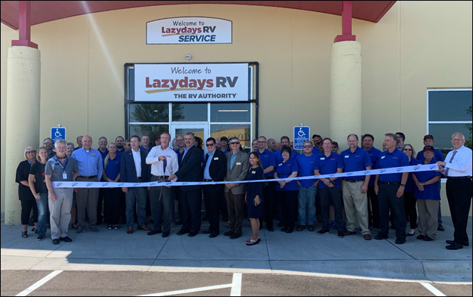 Lazydays RV Celebrates New Service Facility with Grand Opening Event