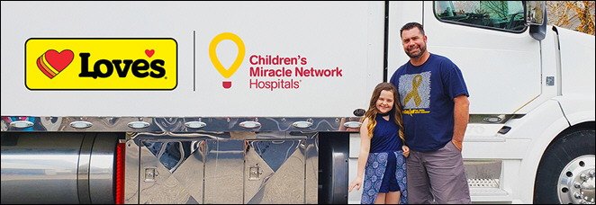 Love's Campaign to Raise Funds for CMN Hospitals Begins - Meet Miralce Child Chloe