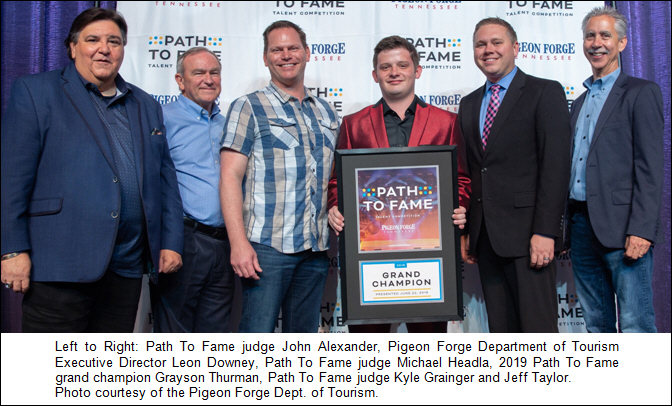 Frankfort Resident Grayson Thurman Wins 2019 Pigeon Forge Path To Fame Grand Championship