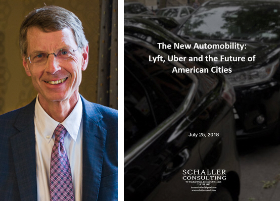 The New Automobility: Lyft, Uber and the Future of American Cities, by Bruce Schaller