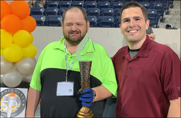 Nathan Boyle Awarded the Family Award of Excellence at Special Olympics Pennsylvania Summer Games