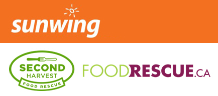 Sunwing Donates Over 46,000 Meals to Food Programs Across Canada as Part of a New National Partnership with Second Harvest