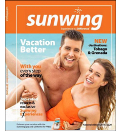 Sunwing and Signature Collection Brochures for 2019/2020 Are Now Available