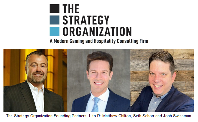 The Strategy Organization Announces Launch of Modern Gaming and Hospitality Consulting Firm