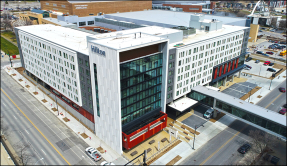 Weitz Named an ENR Midwest Region Best Project Winner for Construction of Hilton Des Moines Downtown