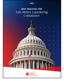 American Gaming Association Releases Updates to its Best Practices Guide for Anti-Money Laundering Compliance