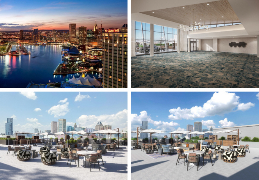 Baltimore Marriott Waterfront Unveils Skyview Terrace: A New Landmark in Luxury and Sophistication