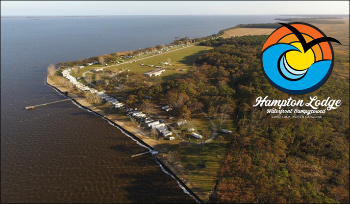 Hampton Lodge Campground in Currituck, North Carolina
