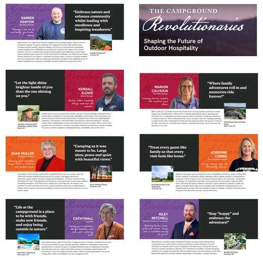 Campspot Honors Seven Leaders with ''Campground Revolutionaries'' Recognition