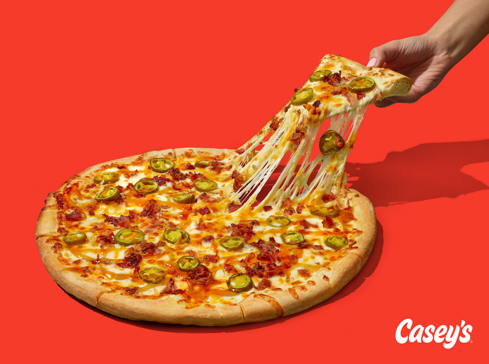 Caseys Launches All-New Jalapeo Popper Pizza