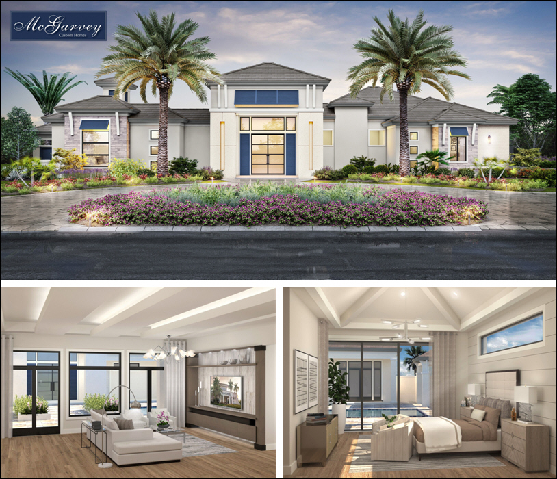 Clive Daniel Home to Install Furnishings for New McGarvey Oasis Model Home